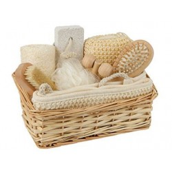 Croll & Denecke Rietenmand geschenkset 8 delig 40103