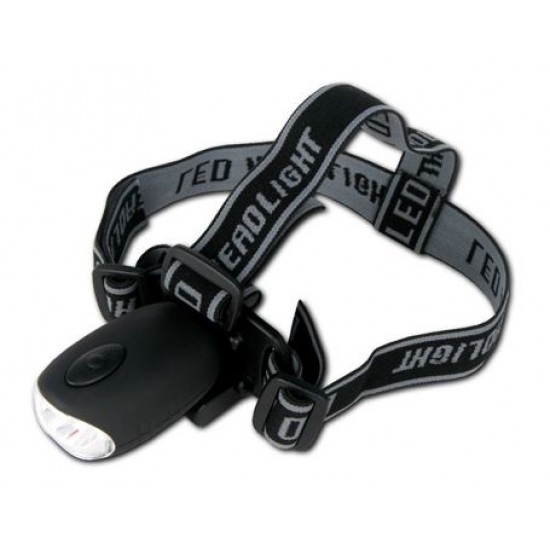 Powerplus Opwindbare hoofdlamp Bat