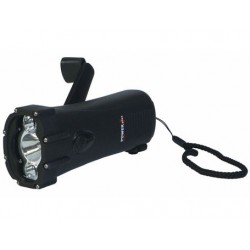 Powerplus opwindbare zaklamp waterproof Shark